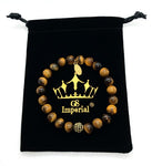 GS Imperial® Kralen Armband Heren | Natuursteen Armband Mannen Met Tijgeroog Kralen - GS Imperial®